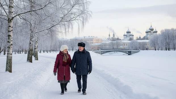 Врач Романенко: в морозную погоду пожилым стоит гулять не более 20 минут