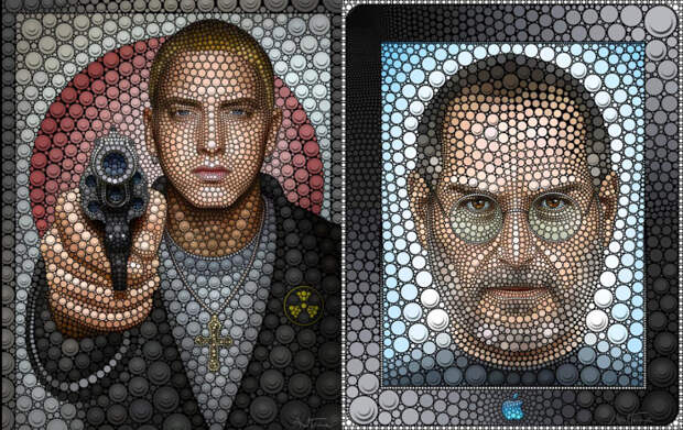 Потрясающие цифровые портреты. \ Фото: graphicart-news.com.