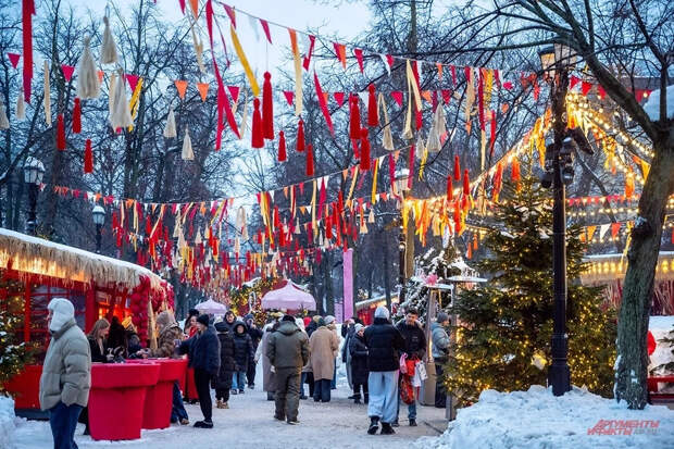 В Москве стартовали Масленичные гулянья с запахом блинов