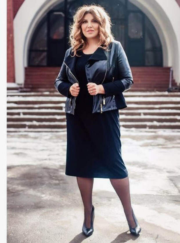 Екатерина Скулкина и её удачные платья plus size