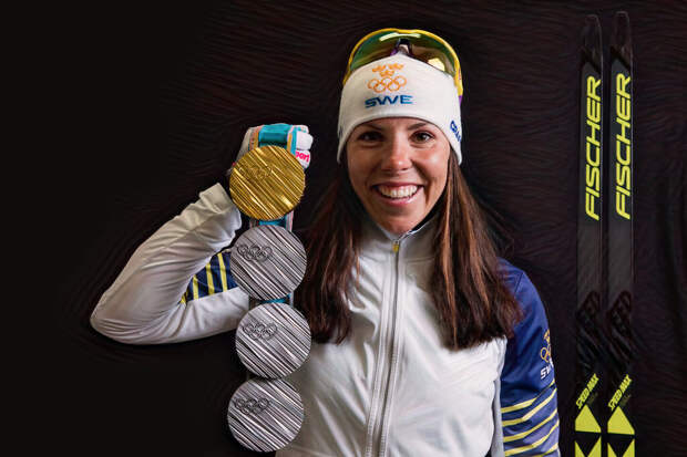 Калла трехкратная олимпийская чемпионка и трехкратная чемпионка мира. А всего у нее 9 медалей ОИ и 13 медалей ЧМ