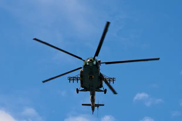 В Забайкалье при крушении вертолета погиб человек