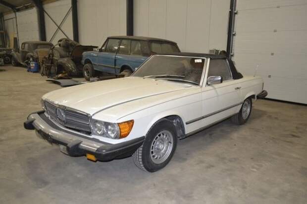 Mercedes-Benz 380SL. Крайняя ставка - 8500 евро. авто, автоаукцион, автомобили, аукцион, найдено на ebay, находка, олдтаймер, ретро авто