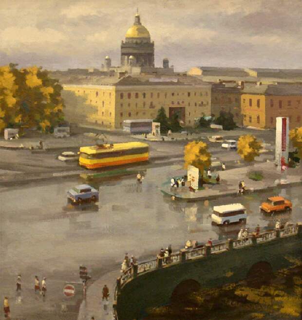 Санкт-Петербург на картинах русских художников