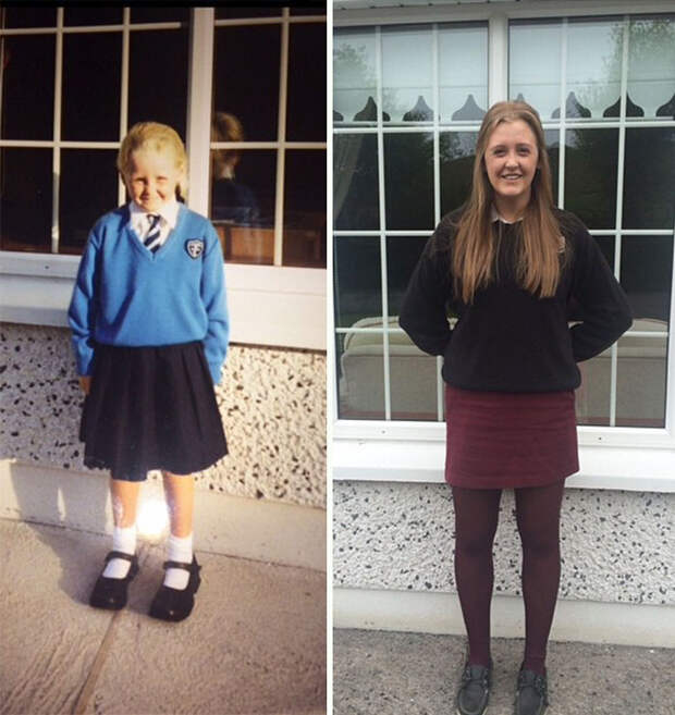 First Day Of School And Last Day Of High School