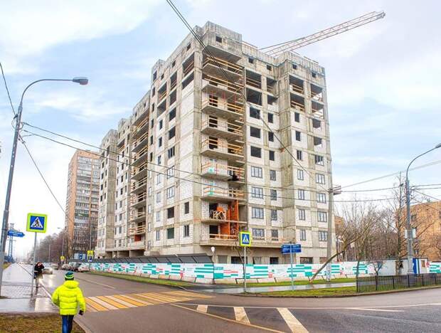 В районе Черемушки в этом году введут в эксплуатацию жилой дом по программе реновации на 90 квартир