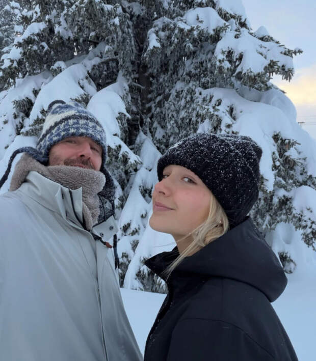 Какая красавица: дочка Дэвида Бекхэма в Куршевеле