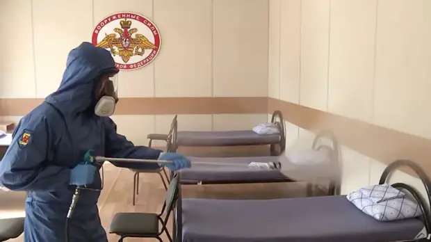 В МЧС рассказали о дезинфекции лечебных и учебных учреждений