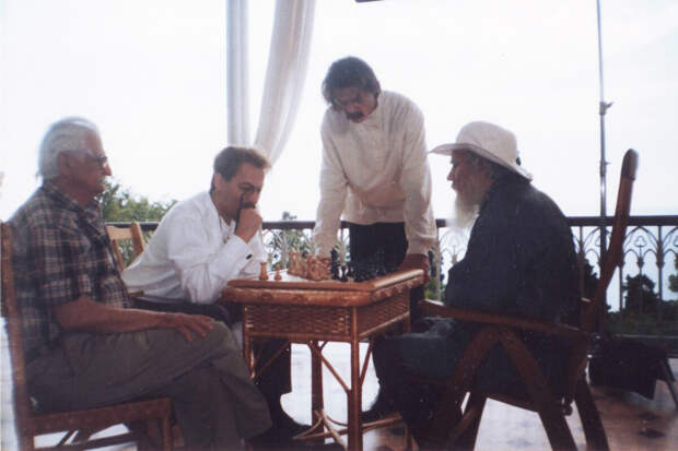 На съёмках фильма «Невечерняя»