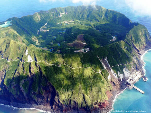 Кратер Aogashima. Самые удивительные вулканические кратеры нашей планеты