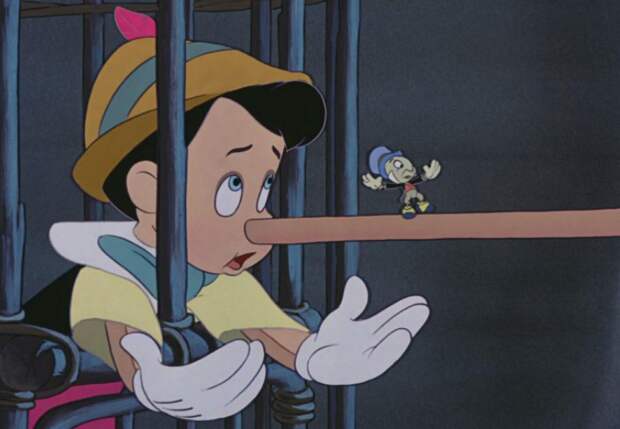В жизни ложь не всегда очевидна настолько, как в случае с Пиноккио / Фото: blog.comfy.ua