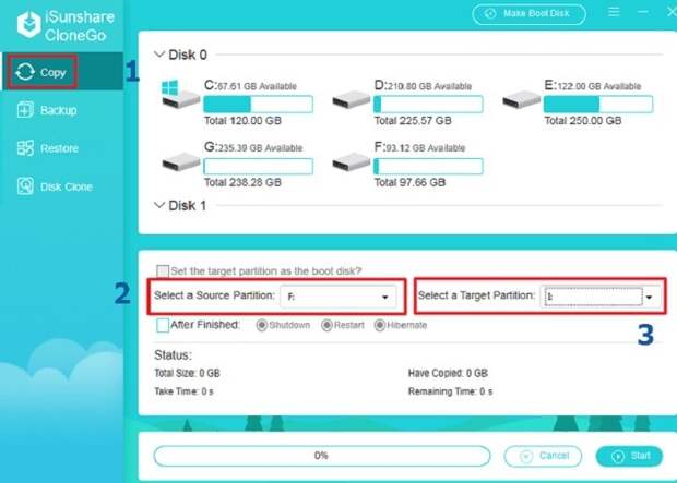 Cloning Hdd To Ssd Selecting Target And Source