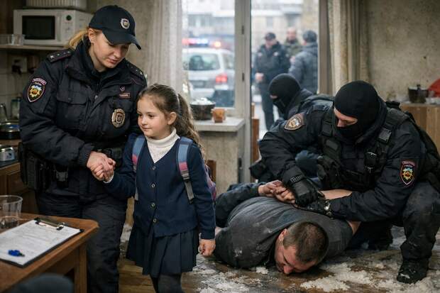 Спасение похищенной в Смоленске девочки сняли на видео с задержанием преступника