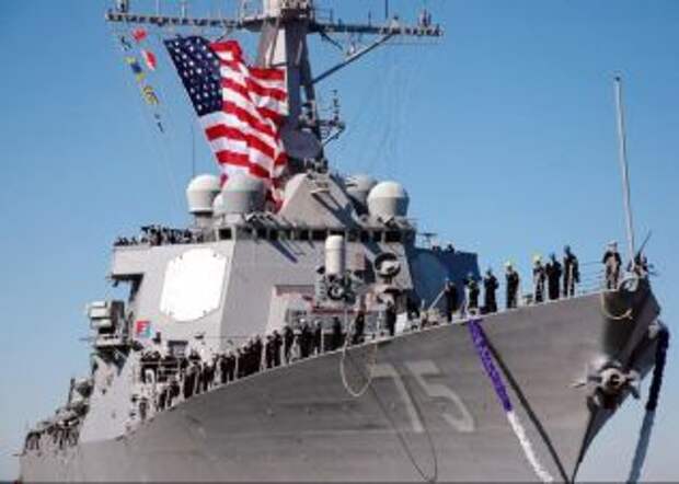 Военный корабль США направляется в черноморье