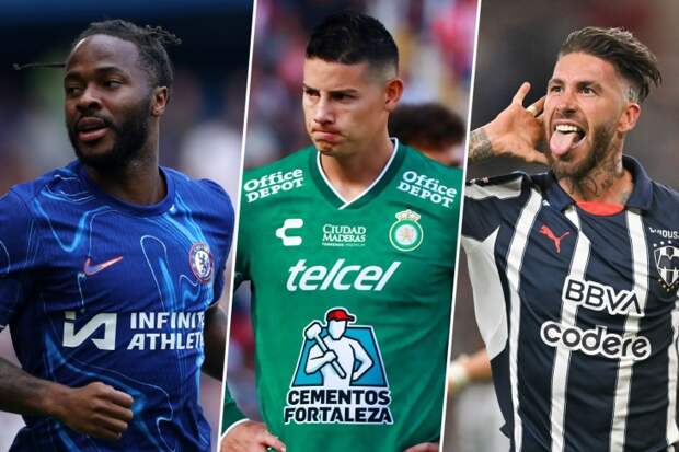 Топ-10 свободных агентов после закрытия окна. В списке — Стерлинг, Хамес и Серхио Рамос!