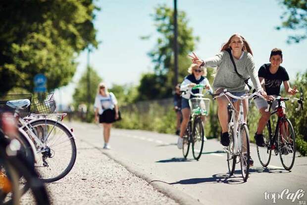 Велосипедния Дания. 10 неожиданных фактов о Дании