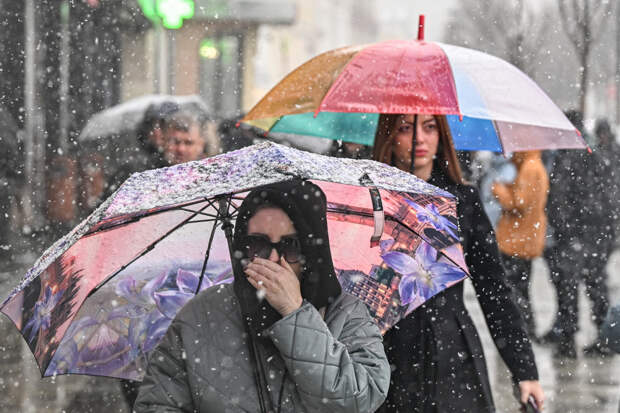 В Москве пойдет снег
