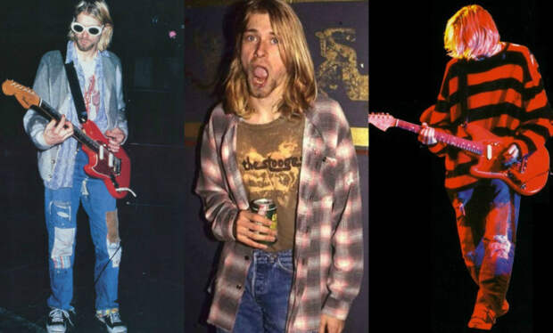 Курт Кобейн - лидер группы Nirvana