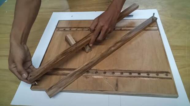 Кондуктор для склейки деревянных заготовок