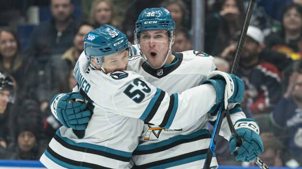 Шайба Чернышова помогла «Сан-Хосе» обыграть «Анахайм» в НХЛ