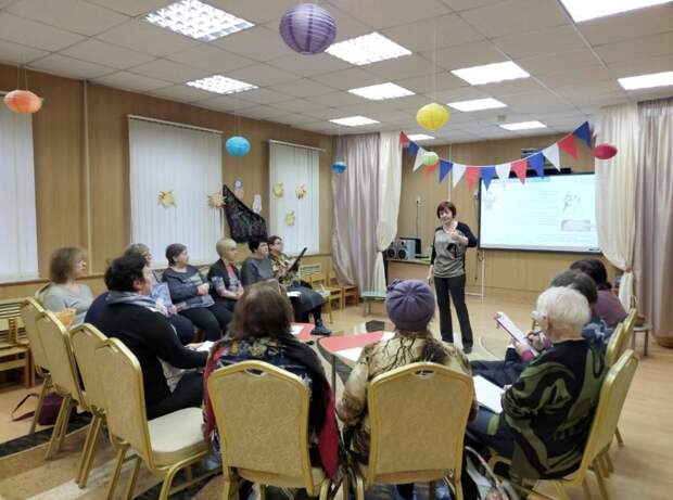 Интеллектуальные занятия в Текстильщиках. Фото: ГБУ ТЦСО "Кузьминки"