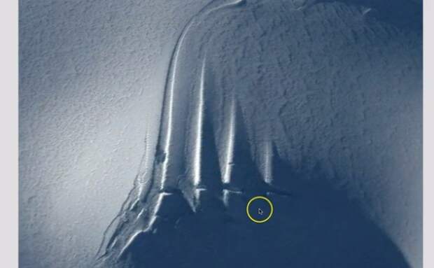 загадочный объект, Антарктида