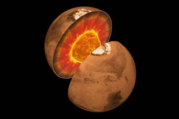 SciAdv: анализ марсианских астероидов раскрыл геоструктуру Красной планеты
