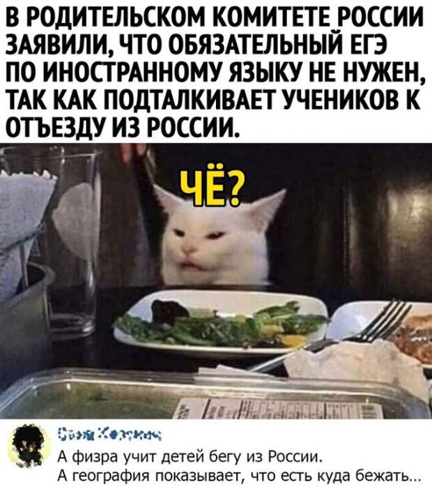 Смешные комментарии к постам в социальных сетях