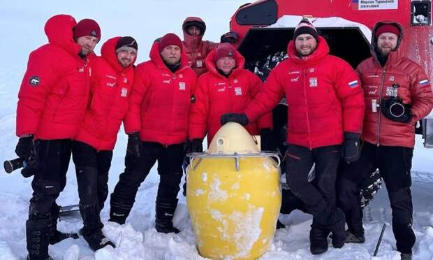 Экспедиция «Россия 360» обнаружила в Арктике шпионский буй
