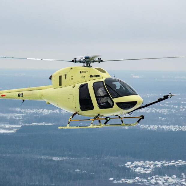 Ростех впервые представит легкий вертолет Ми-34М на1 выставке NAIS 2026