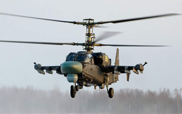 Разведывательно-ударный вертолёт Ка-52 «Аллигатор» / Фото: ru.wikipedia.org