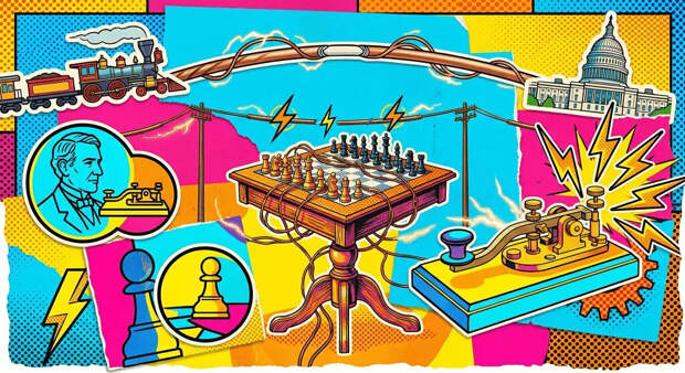 Первый «киберспорт»: как в 1844 году шахматы пошли по телеграфу