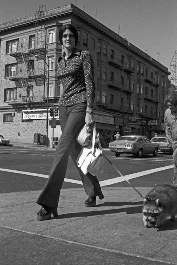 Уличная мода эпохи Винила 70-е, street style, мода