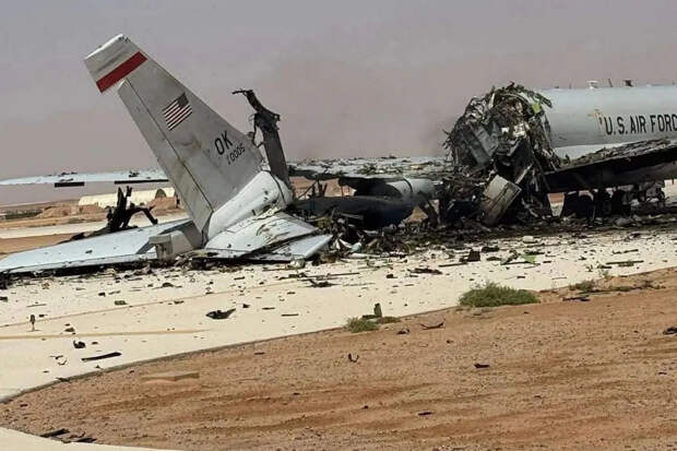 Появились доказательства уничтожения Ираном самолёта E-3 Sentry AWACS ВВС США