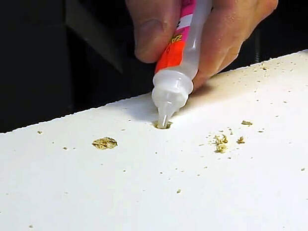 Как восстановить разбитое отверстие под шуруп в ДСП