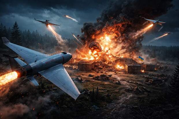 Удар Гераней по центру БПЛА ВСУ под Черниговом подтвердили источники