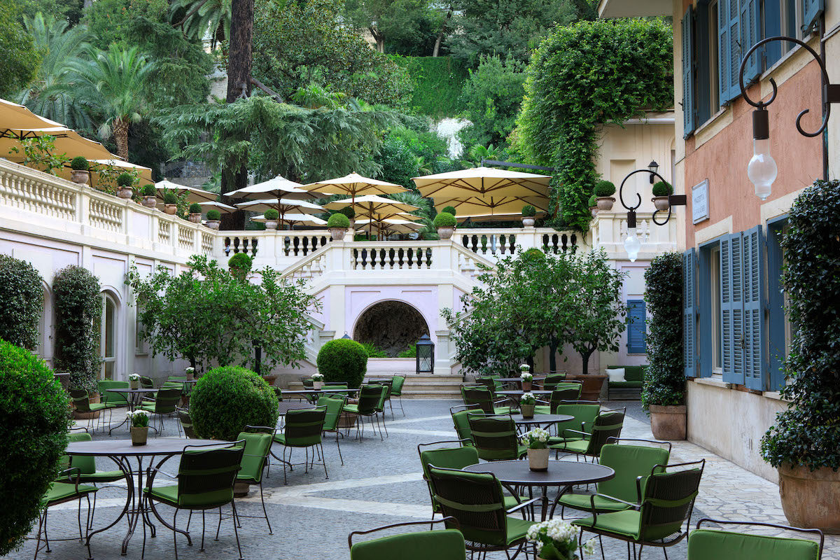 Hotel de Russie, Piazzetta Valadier