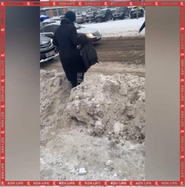 Подходы к онкодиспансеру в Рязани оперативно очистили от снега