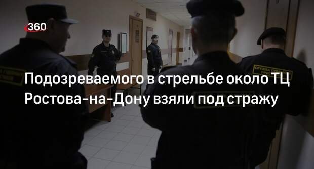 МВД по Ростовской области сообщило об аресте подозреваемого в стрельбе около ТЦ