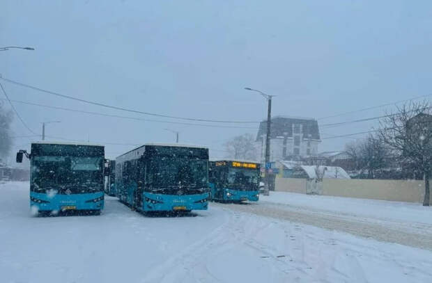 7–8 января расписание нескольких автобусных маршрутов будет изменено
