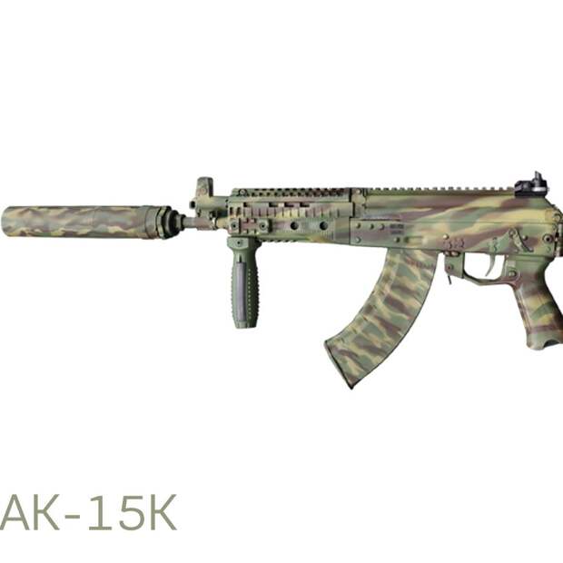 «Калашников» передал заказчику новейшие АК-15К в расцветке «Мультикам»