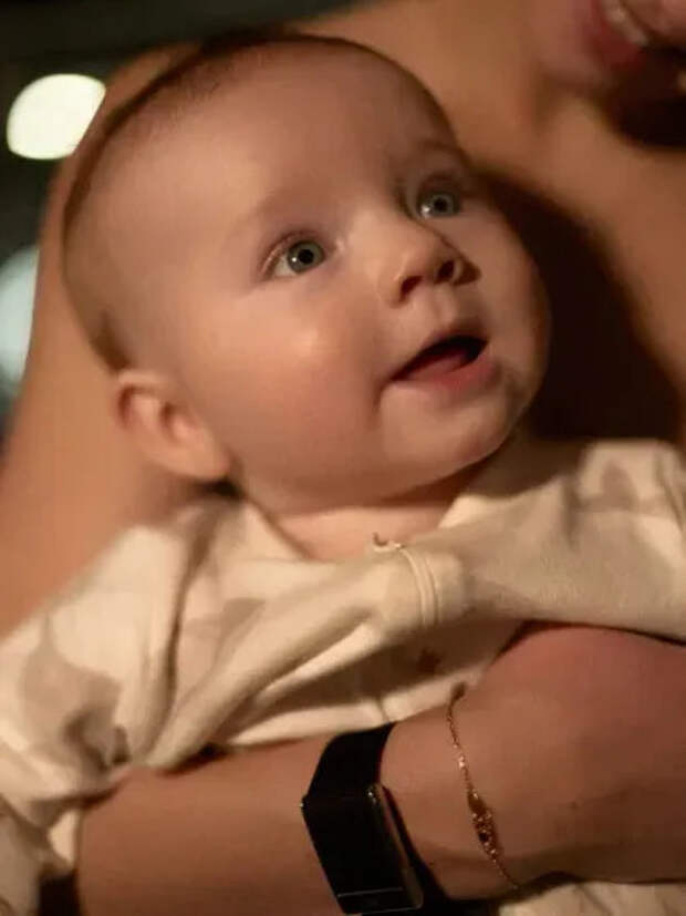 Александра Трусова с сыном