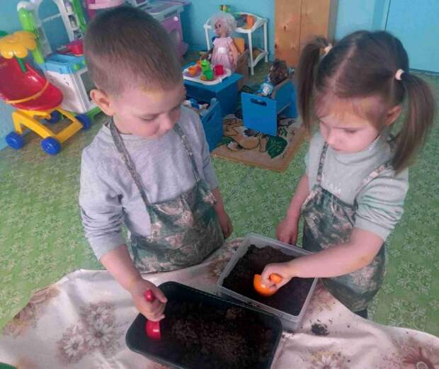 Весенние посадки.