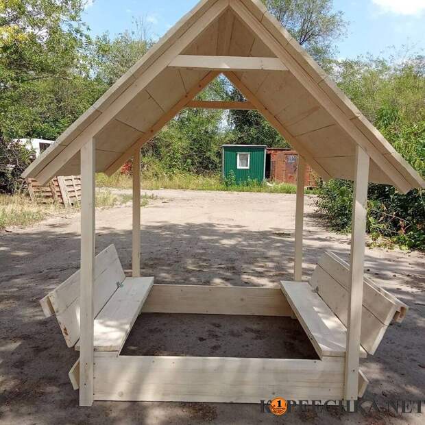 Детский домик - песочница в Луганске - 5 000 руб