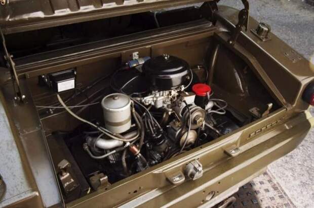 Необычный Porsche 597 Jagdwagen 1955-1958