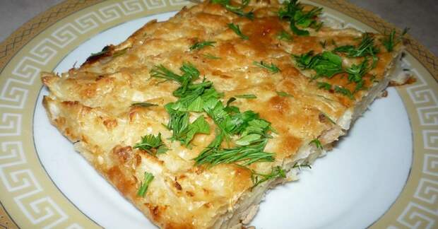 Цветная капуста с курицей