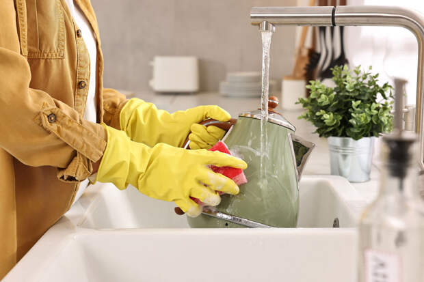 Врач Тяжельников: мытье посуды способствует женскому долголетию