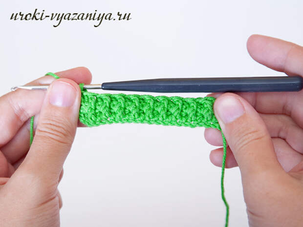 Вязанние резинки крючком