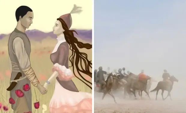 Хан Балхаш устроил байгу, а победителю отдал бы в жены дочь Или. Хан Балхаш устроил байгу, а победителю отдал бы в жены дочь Или.