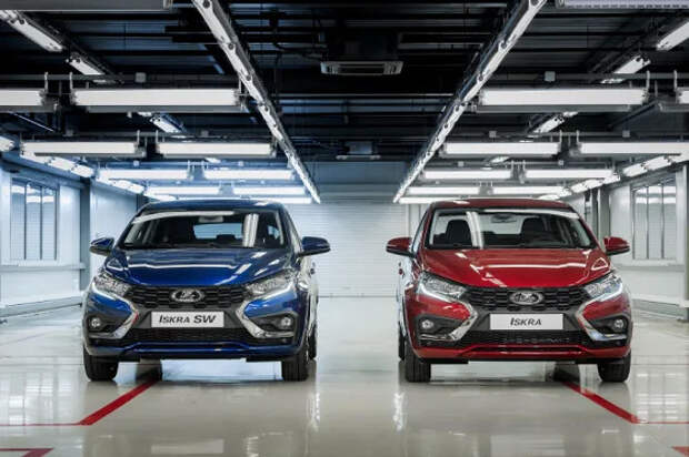 Производство Lada Iskra разгоняется: за день собрали 5 машин